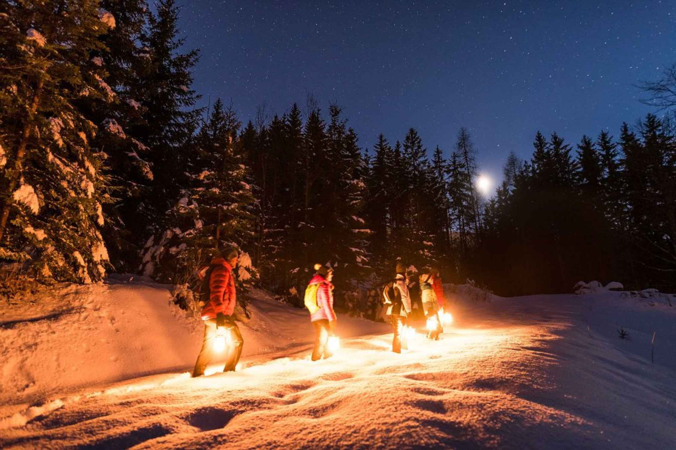 Vollmond Wanderung ©Michael Stabentheiner